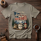Strong Coffee Strong Country Dyed T-shirt
