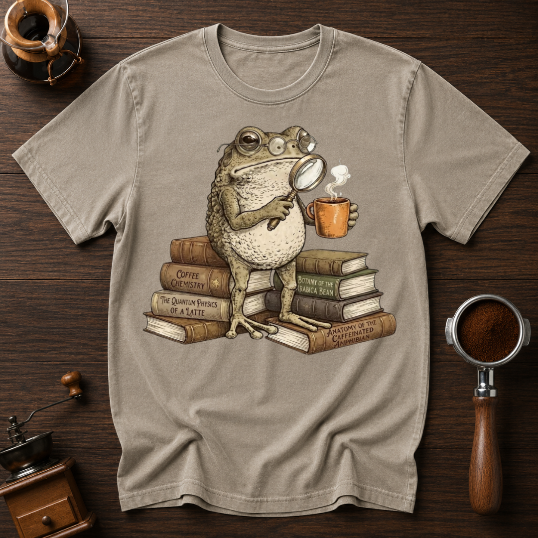 Caffeinated & Curious Dyed T-shirt