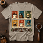 Brewed To Function Stamp Dyed T-shirt