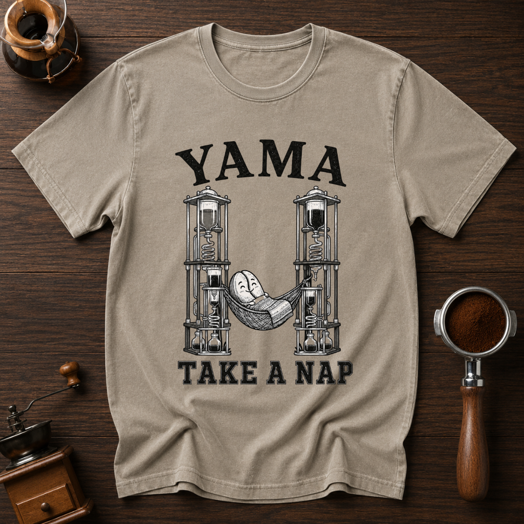 YAMA Take a Nap Dyed T-shirt