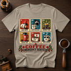 Coffee Emergency Services Dyed T-shirt