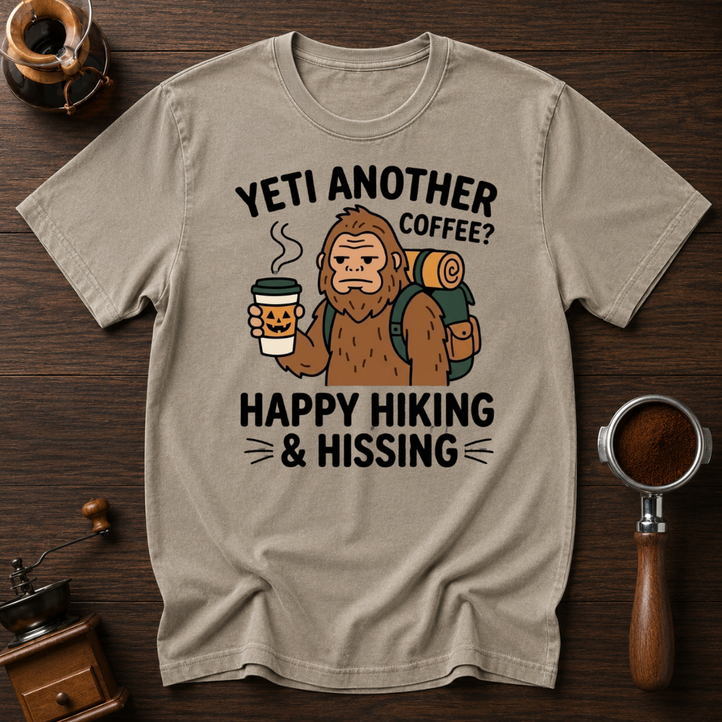 Yeti Another Coffee Dyed T-shirt