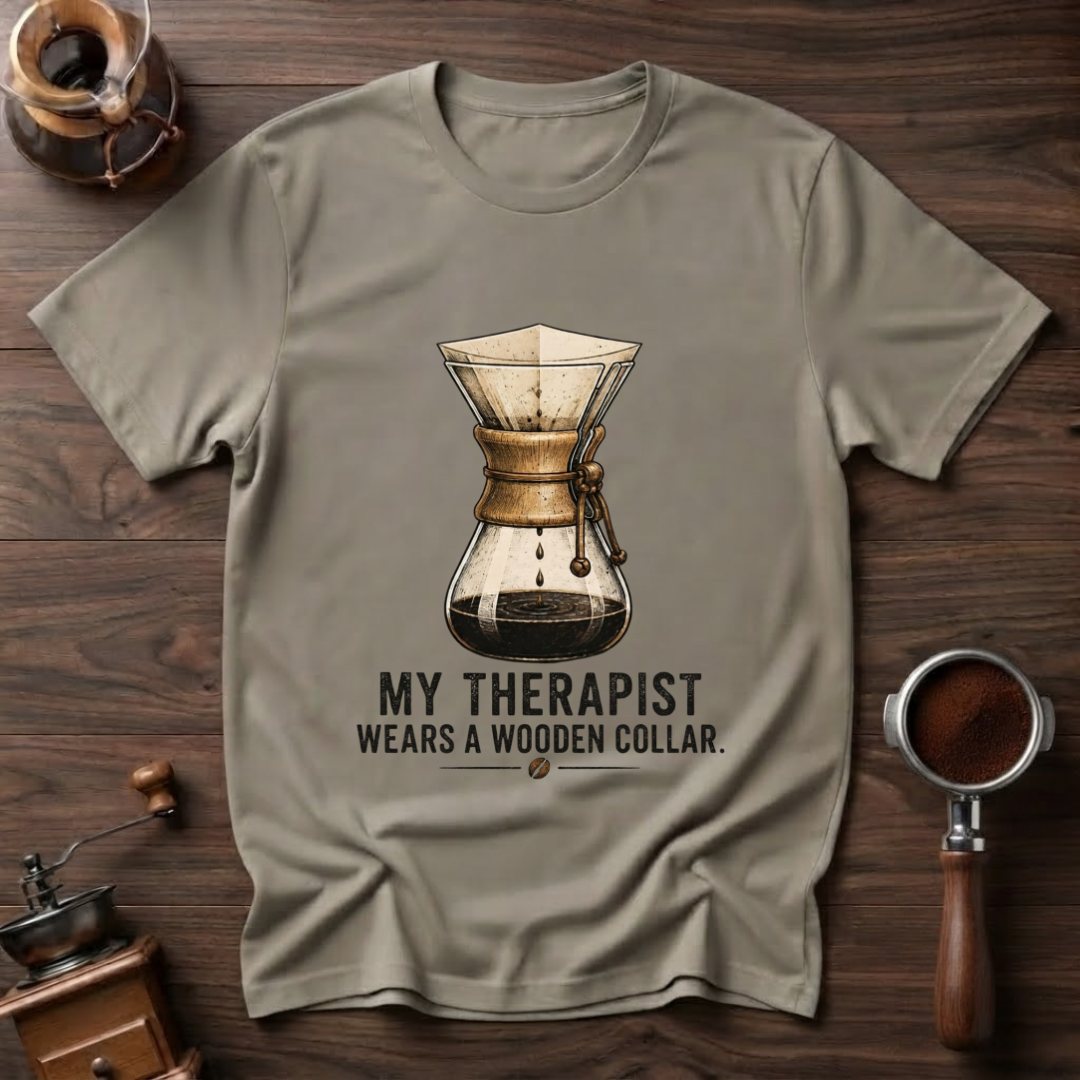 Coffee Therapy Dyed T-shirt