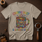 Crayon Dust Espresso Dyed T-shirt