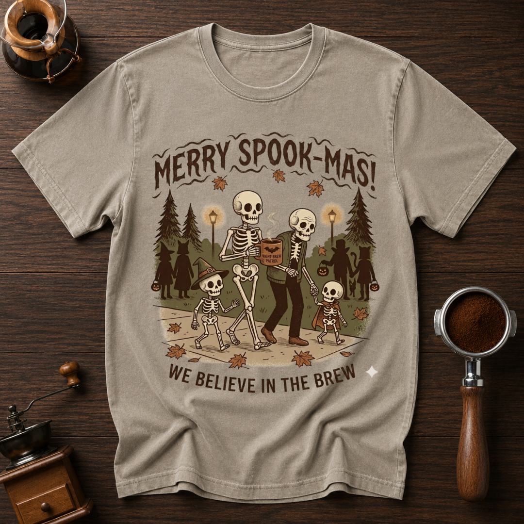 Merry Spook-Mas Dyed T-shirt