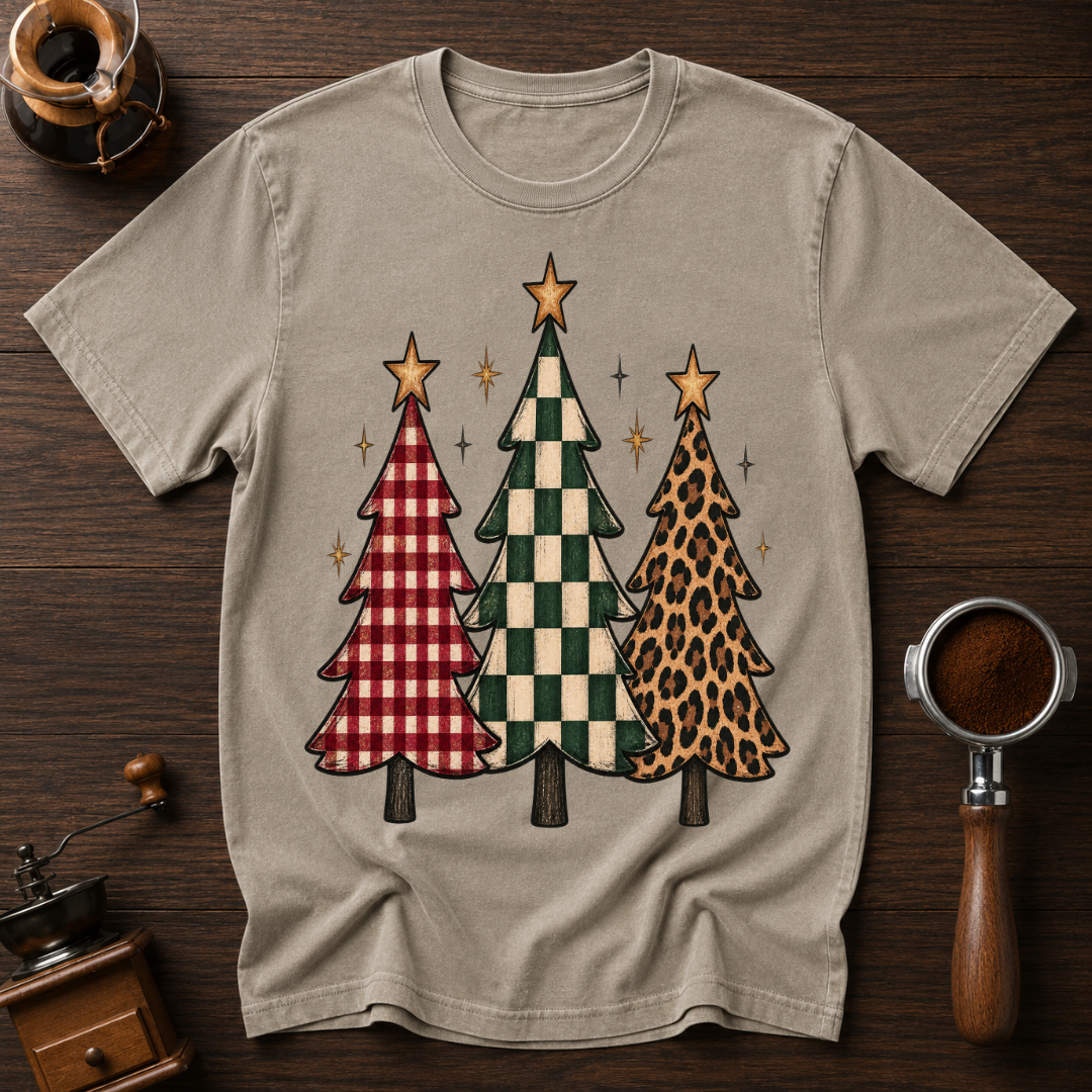 Multi Style Fabric Tree Dyed T-shirt