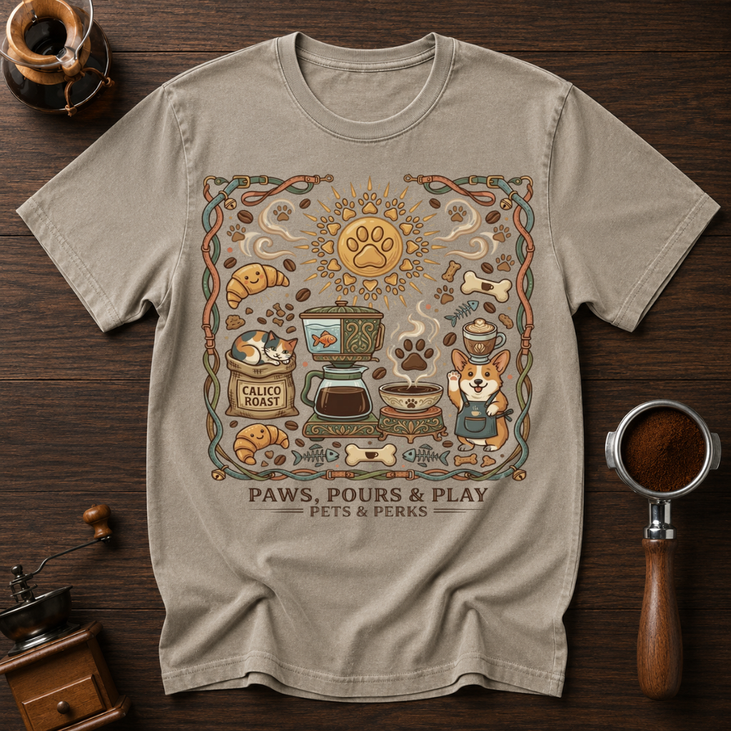 Pets & Perks Dyed T-shirt
