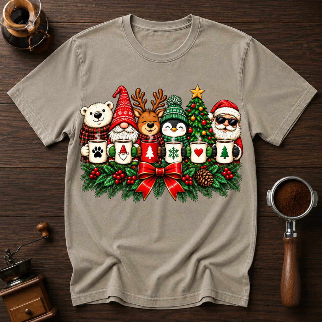 The Christmas Line Up Dyed T-shirt