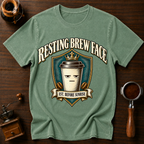 Resting Brew Face Est Before Sunrise Dyed T-shirt