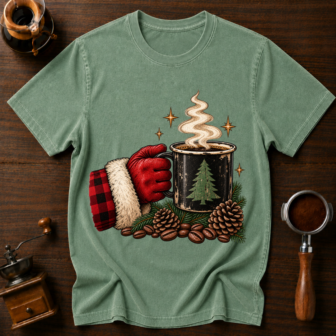 Santa's Serious Break Dyed T-shirt