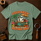 Cold Brew Before Boo Dyed T-shirt