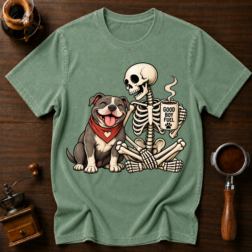 Pittie Fuel Dyed T-shirt