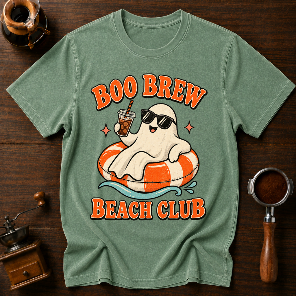 Boo Brew Beach Club Dyed T-shirt