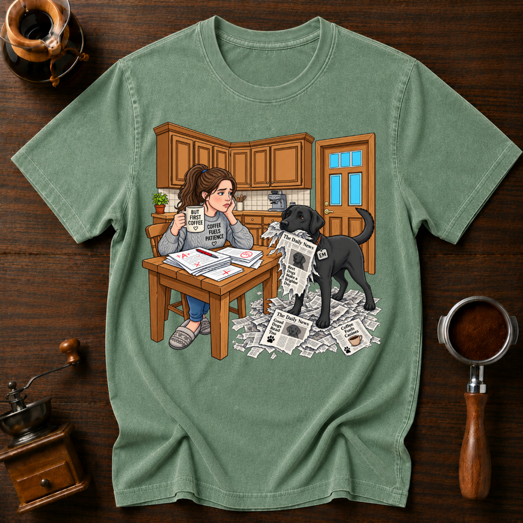 Get The Paper Gone Wrong Dyed T-shirt