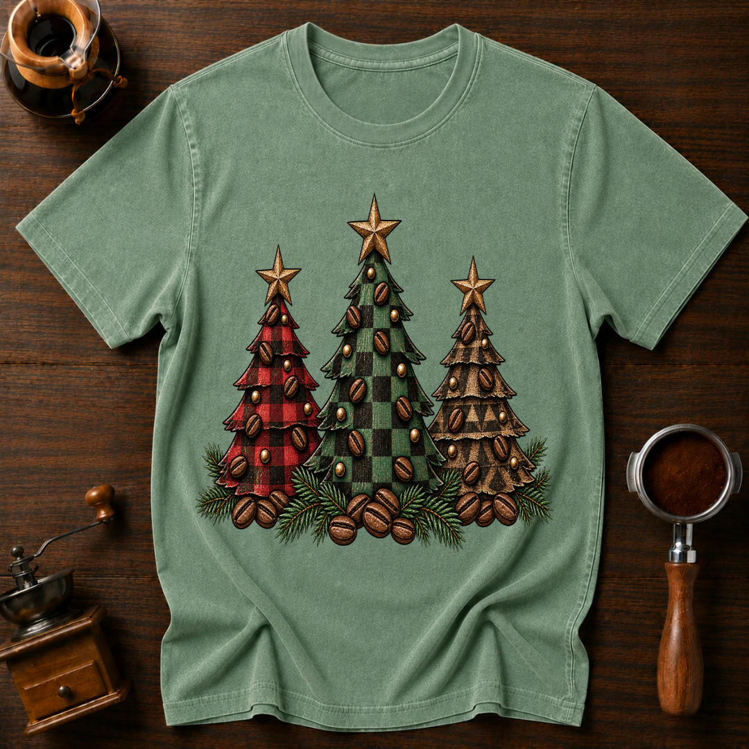 Bean Christmas Tree Dyed T-shirt