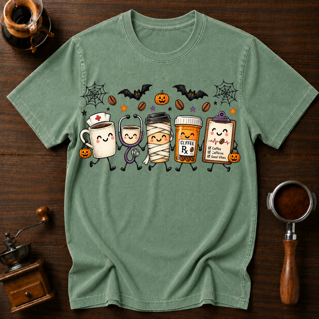 Coffee Rounds Dyed T-shirt
