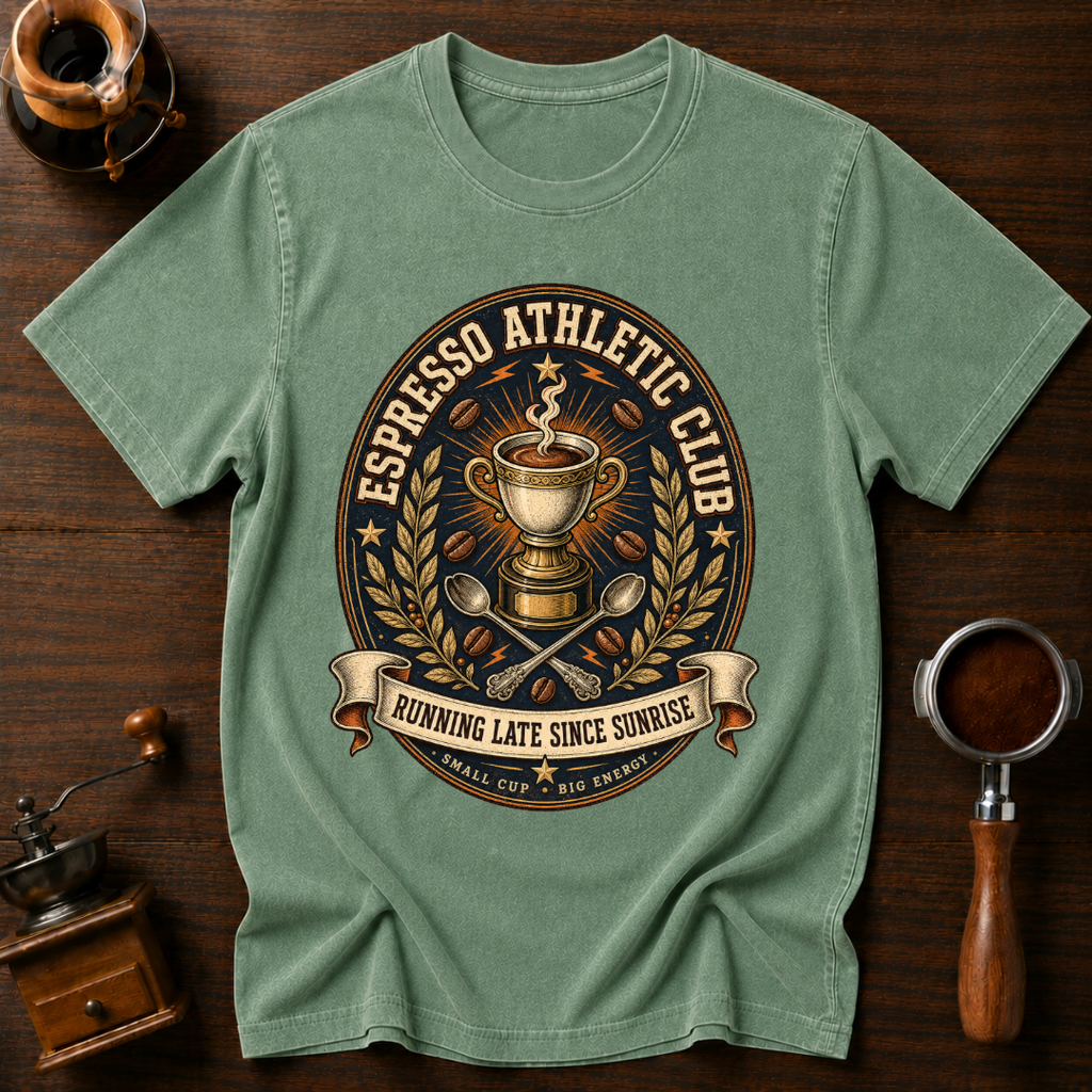 Running Late Since Sunrise Dyed T-shirt