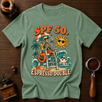 SPF 50 Espresso Double Dyed T-shirt