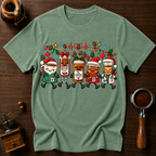 Sleighing The Night Shift Dyed T-shirt
