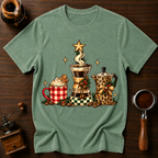 Brewing For Christmas Dyed T-shirt