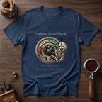 The Caffeine Fuel Guage Dyed T-shirt