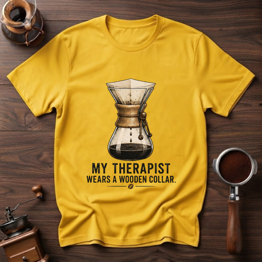 Coffee Therapy Dyed T-shirt