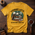 Litterary Latte Dyed T-shirt