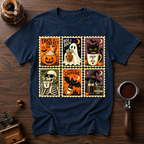 Trick Or Treat I'll Take Coffee Dyed T-shirt