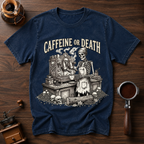 Caffeine or Death Dyed T-shirt