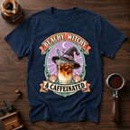 Beachy Witchy & Caffeinated Dyed T-shirt