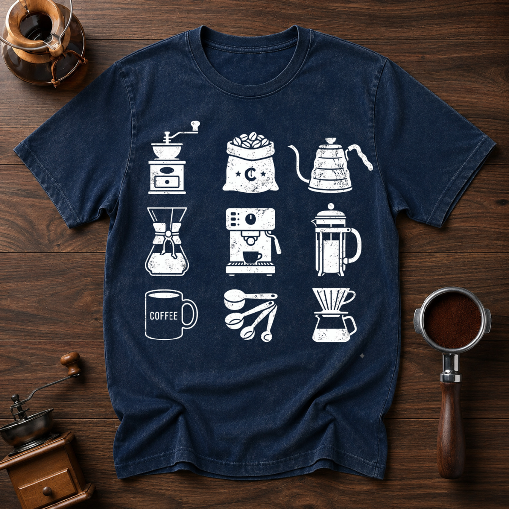 Coffee Objects Dyed T-shirt