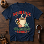 Sleigh Bells Seashells & Coffee Dyed T-shirt