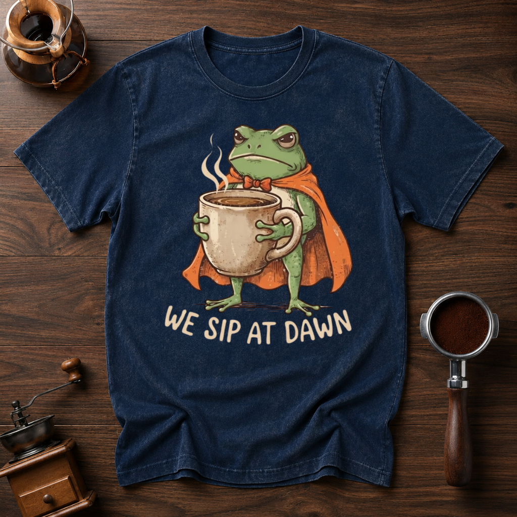 We Ride at Dawn Dyed T-shirt