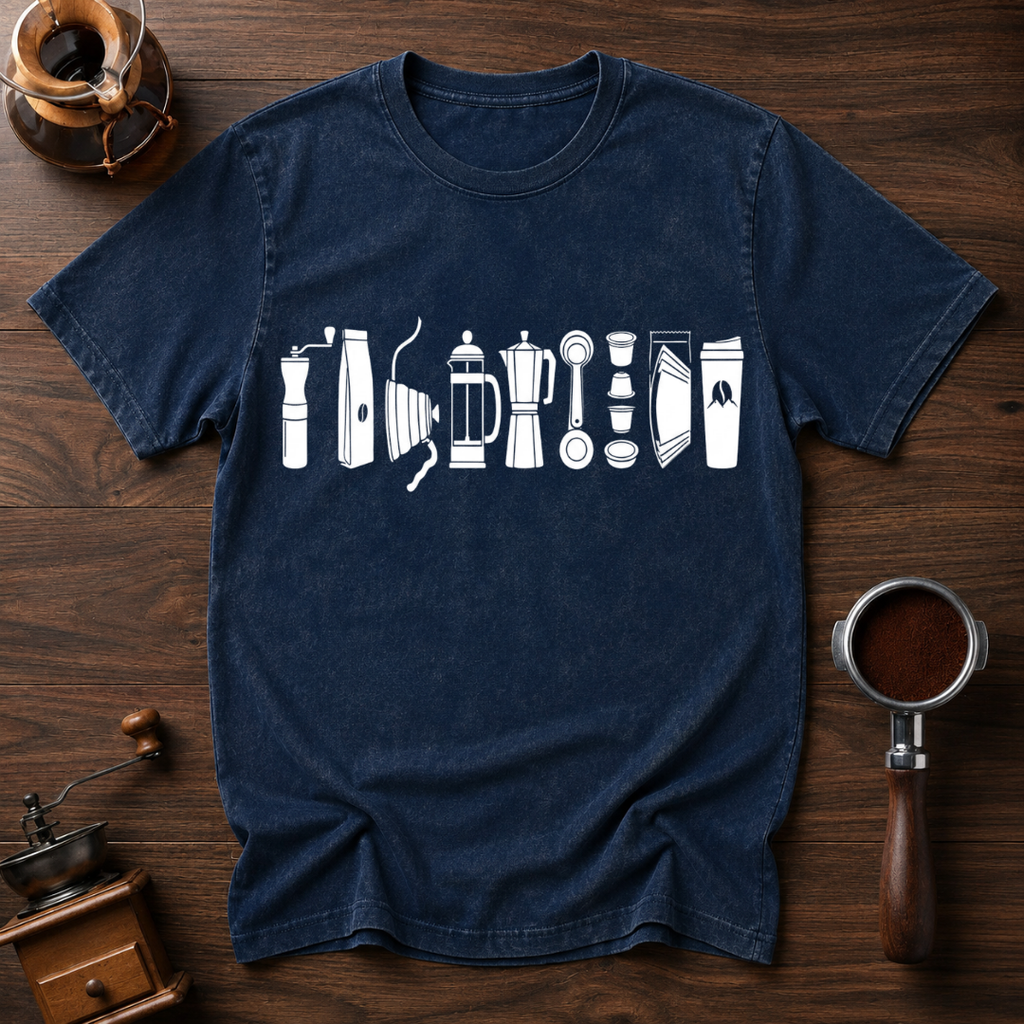 Coffee Essentials Dyed T-shirt