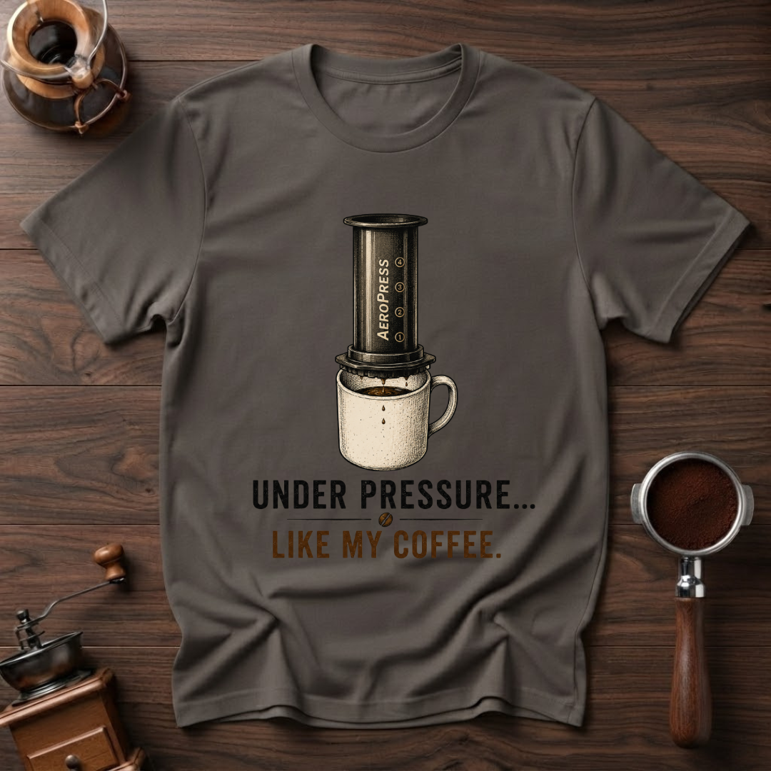 Coffee Under Pressure Dyed T-Shirt
