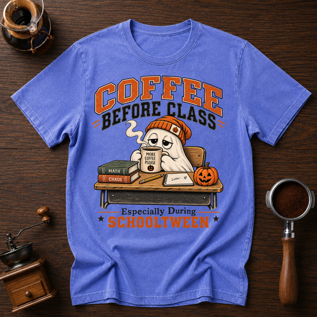 Coffee Before Class Dyed T-shirt