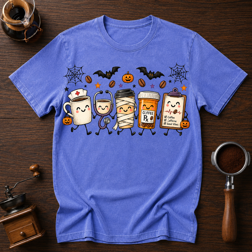 Coffee Rounds Dyed T-shirt