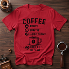 Arrive Thrive Survive Repeat Dyed T-Shirt