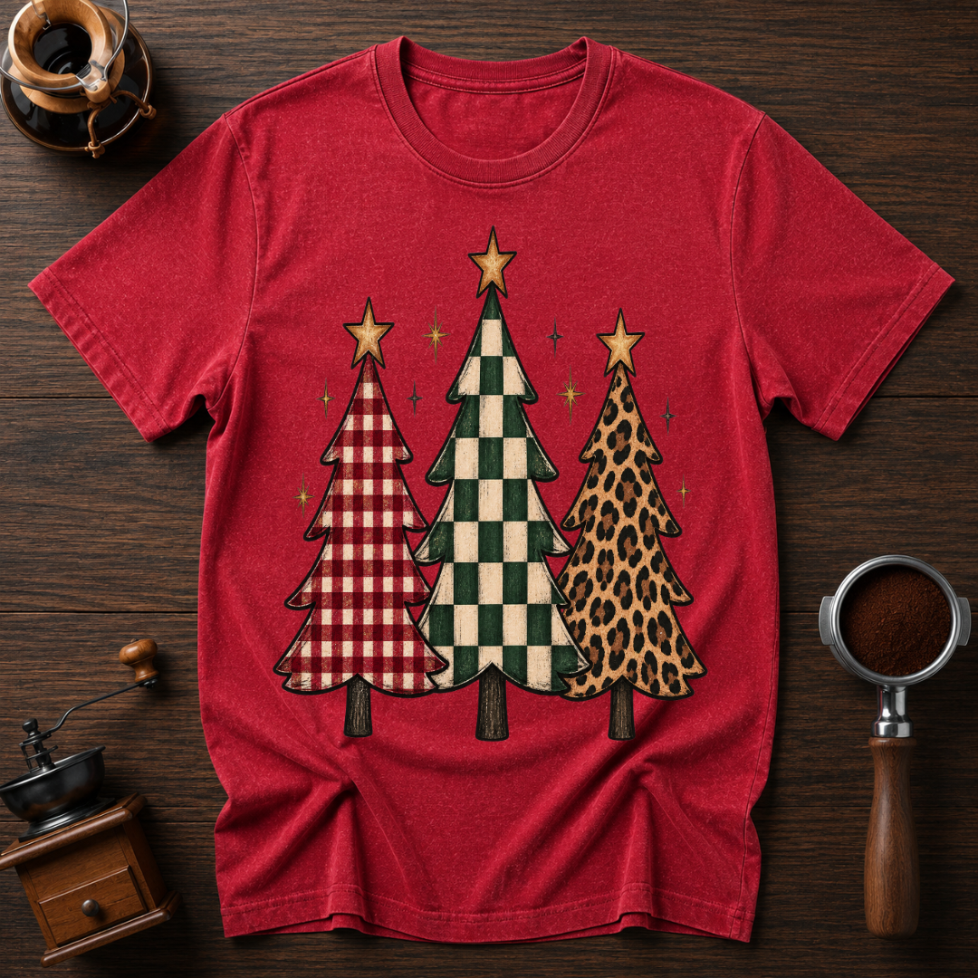 Multi Style Fabric Tree Dyed T-shirt