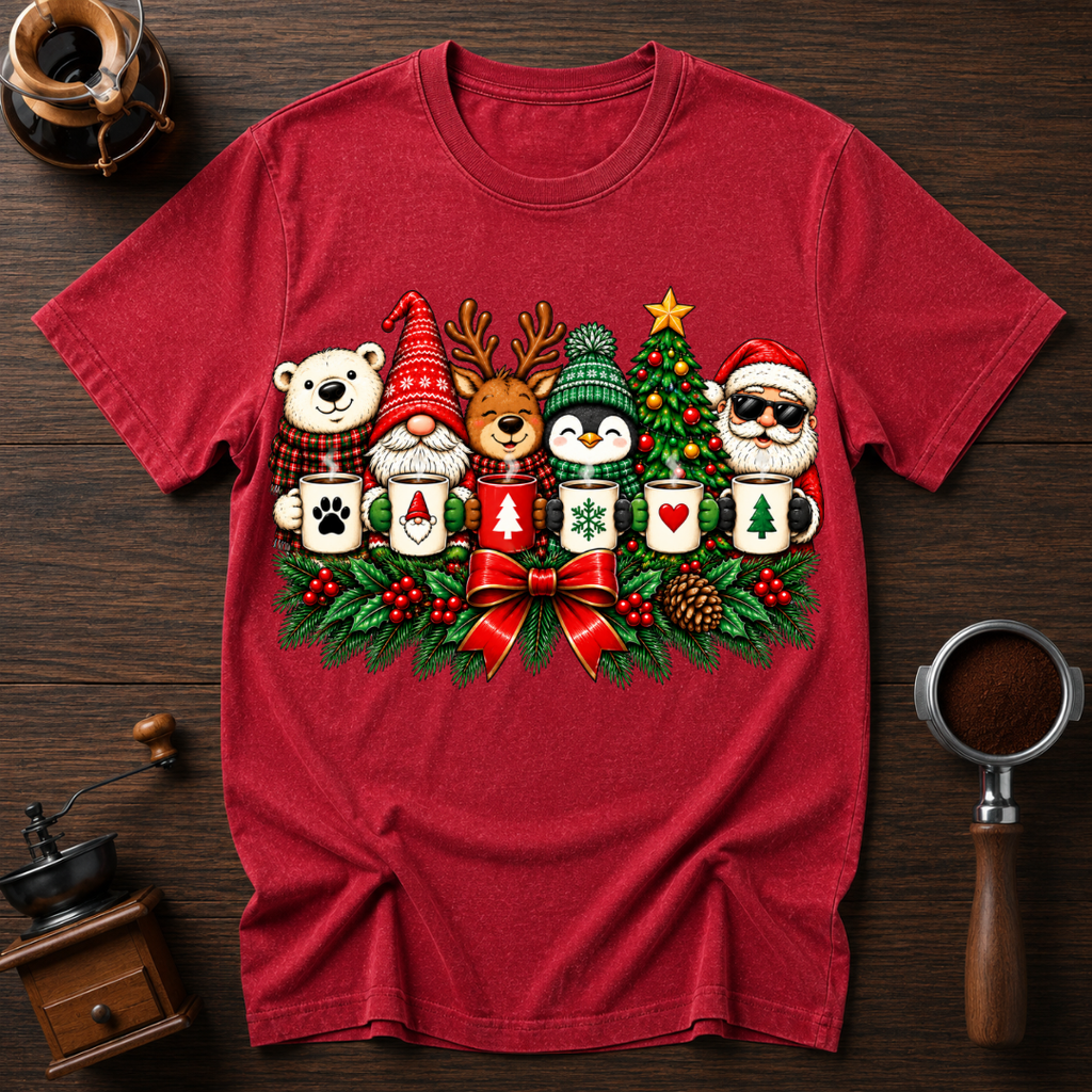 The Christmas Line Up Dyed T-shirt