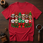 Christmas Pitties Dyed T-shirt