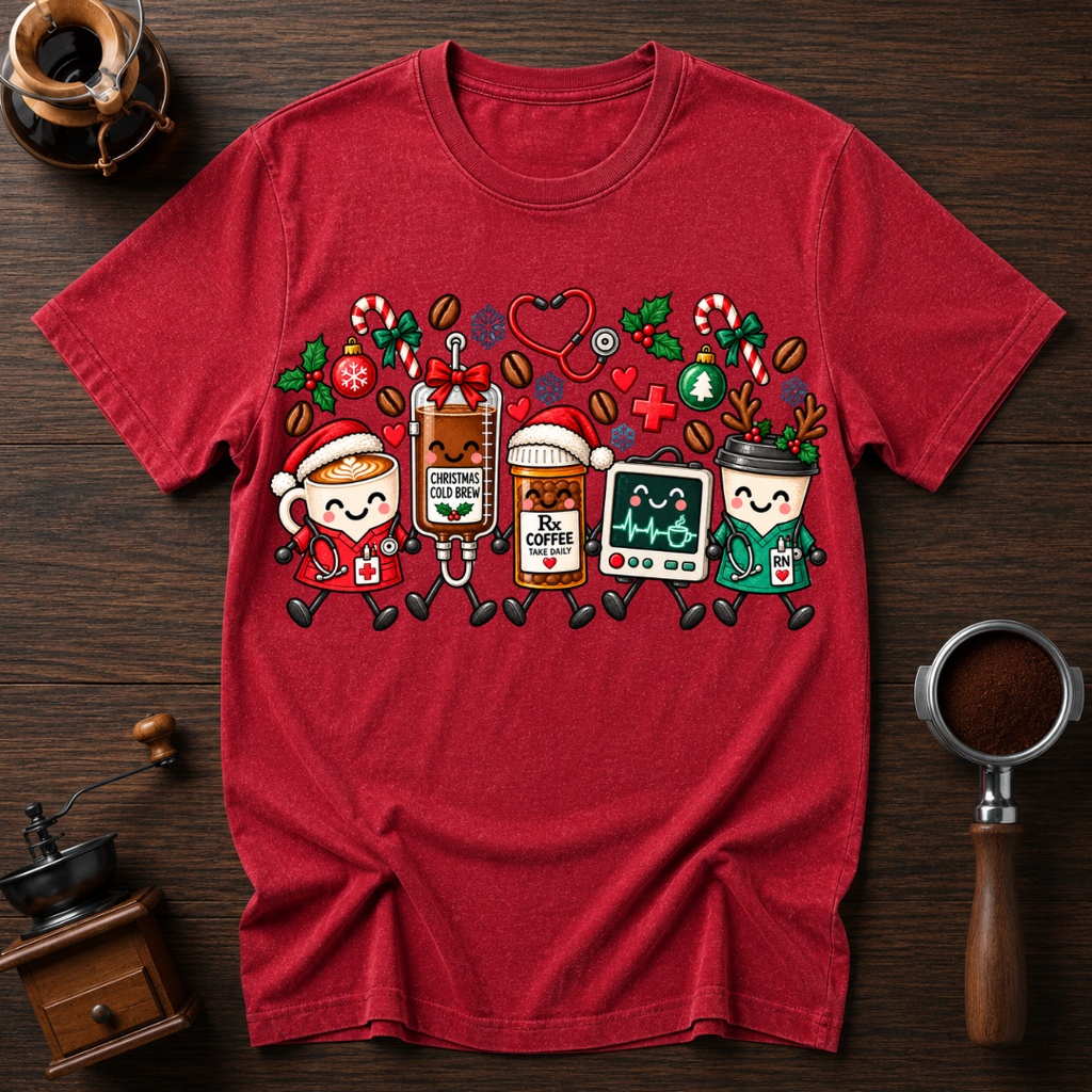 Critical Caffeine Care Crew Dyed T-shirt