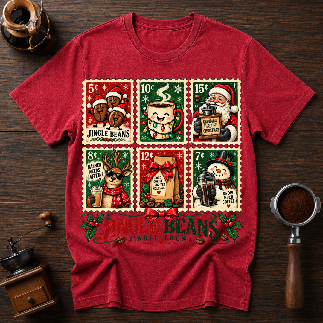 Jungle Beans Jingle Brew Dyed T-shirt