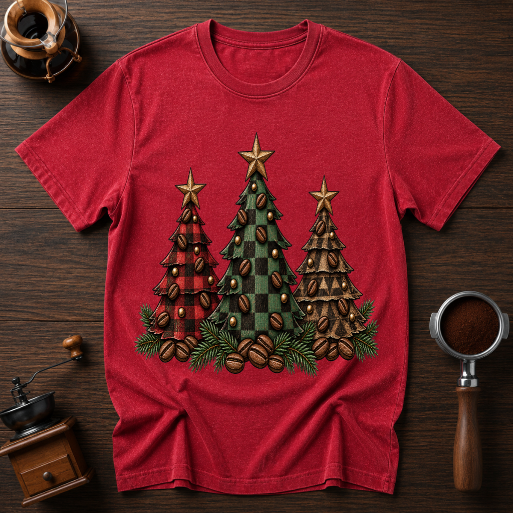 Bean Christmas Tree Dyed T-shirt