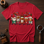 Sleighing The Night Shift Dyed T-shirt