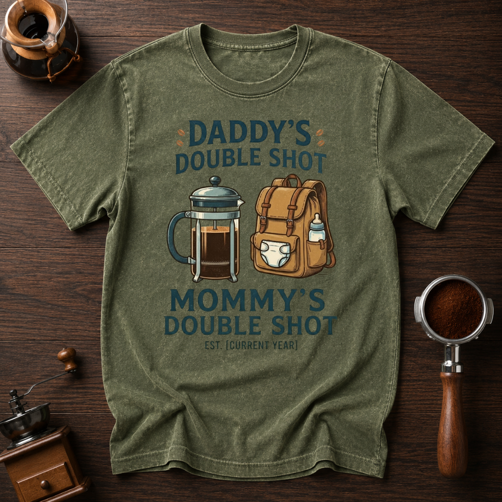 Mom & Dad's Double Shot Dyed T-shirt