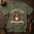 Coffee Club Never Enough Coffee Dyed T-shirt