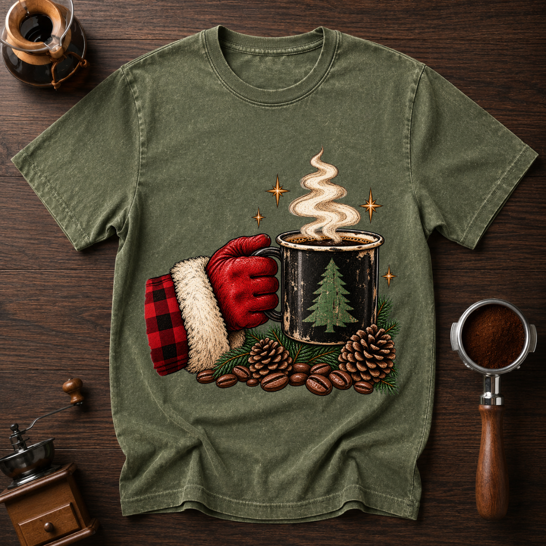 Santa's Serious Break Dyed T-shirt