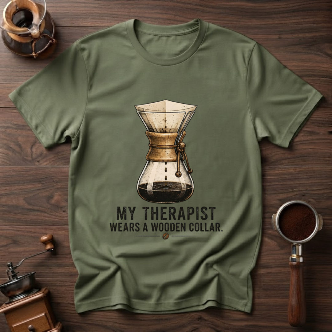 Coffee Therapy Dyed T-shirt
