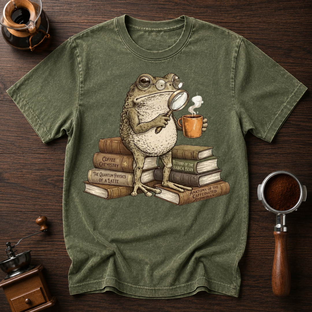 Caffeinated & Curious Dyed T-shirt